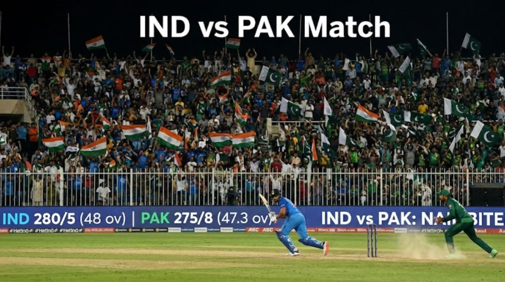 INDvsPAKMatch