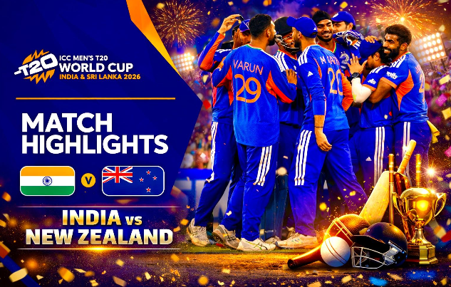 India T20 World Cup 2026 highlights