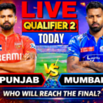 IPL match today live score