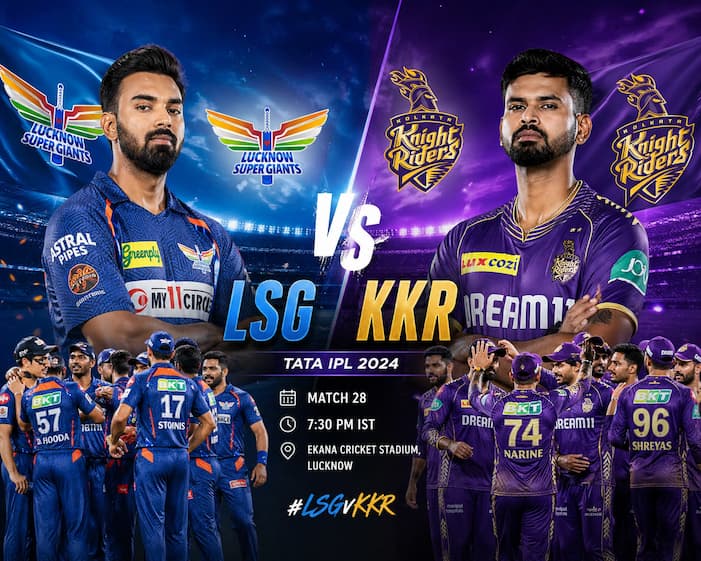 LSG vs KKR Playing 11 prediction 26 April 2026