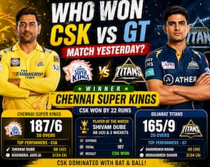 Who won CSK vs GT match yesterday
