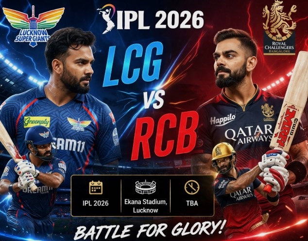 LCG vs RCB IPL 2026