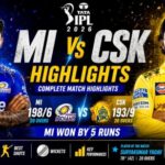 MI vs CSK Highlights 2026