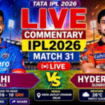 srh vs dc today match score live 2026