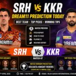 SRH vs KKR dream11 prediction today
