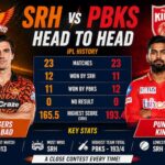 SRH vs PBKS head to head