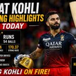 Virat Kohli Batting Highlights Today