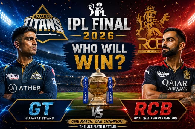 IPL Final 2026 GT vs RCB Who Will Win