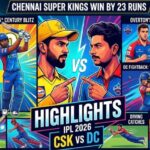 CSK vs DC highlights 2026