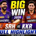 SRH vs KKR Highlights 2026