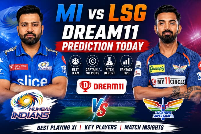 MI vs LSG Dream11 Prediction Today