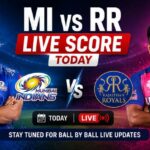MI vs RR Live Score Today