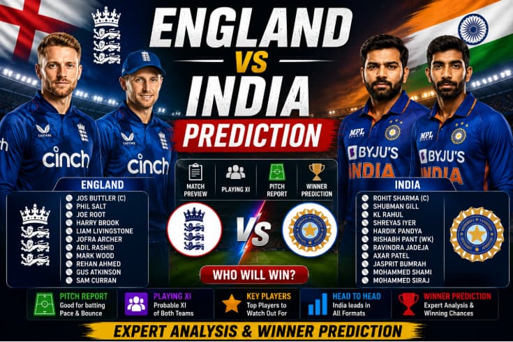 England vs India prediction