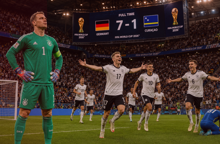Germany vs Curaçao World Cup 2026