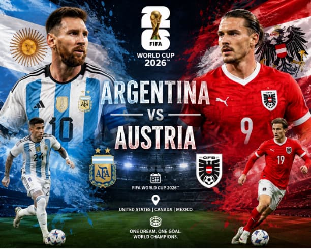 Argentina vs Austria World Cup 2026