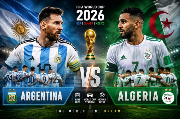 Argentina vs Algeria World Cup 2026