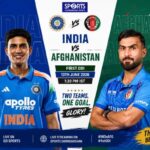 India vs Afghanistan 1st ODI
