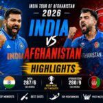India vs Afghanistan Highlights