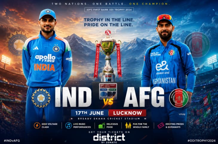 India vs Afghanistan 2nd ODI 2026