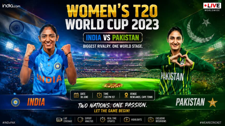 India vs Pakistan Women's T20 World Cup Highlights