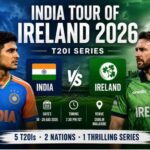 India tour of Ireland 2026 schedule