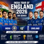 India ODI Squad vs England 2026