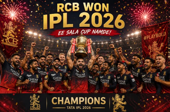 RCB Won IPL 2026
