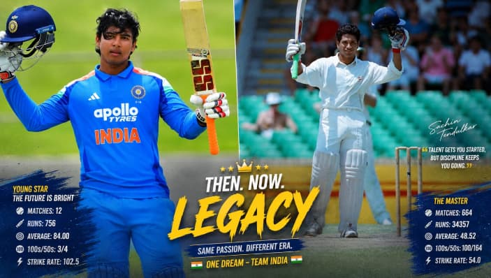 Vaibhav Sooryavanshi breaks 36-year-old Sachin Tendulkar record