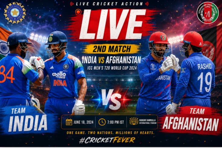 India vs Afghanistan Live Score