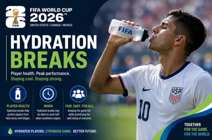 FIFA World Cup 2026 Hydration Breaks