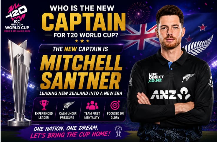 who is the new captain for T20 World Cup