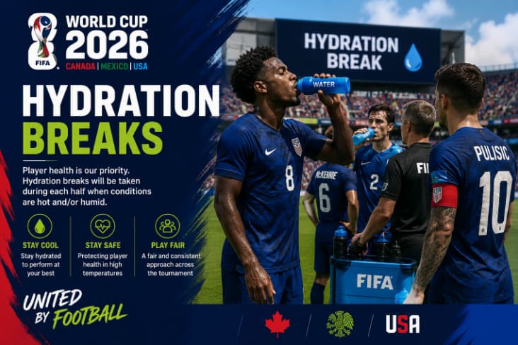 FIFA World Cup 2026 Hydration Breaks
