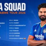 India Squad for Zimbabwe Tour 2026
