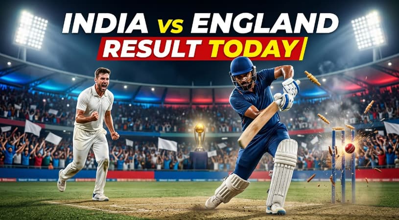 India vs England Result Today