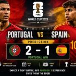 Portugal vs Spain World Cup 2026 Prediction