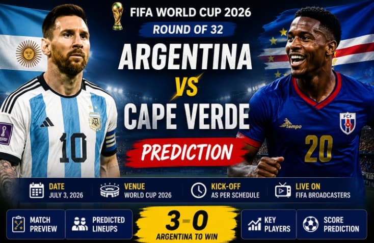 Argentina vs Cape Verde prediction
