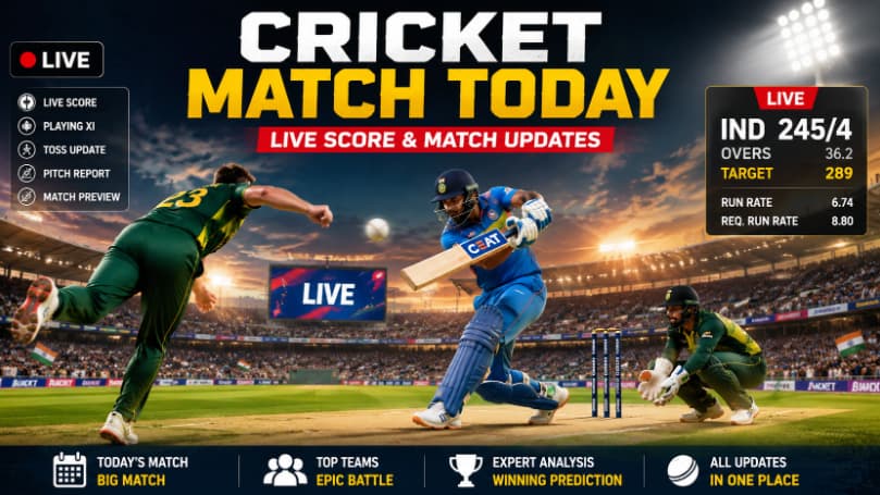 Cricket Match Today