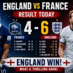 England vs France Result Today