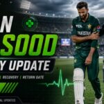 Shan Masood Injury Update