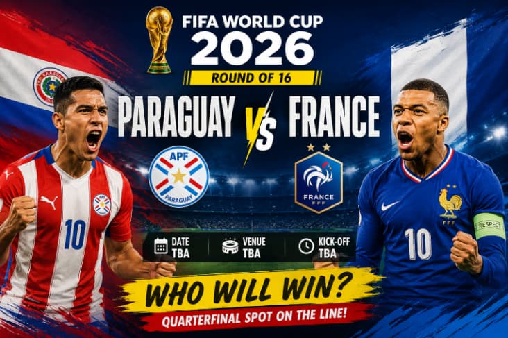 Paraguay vs France World Cup 2026