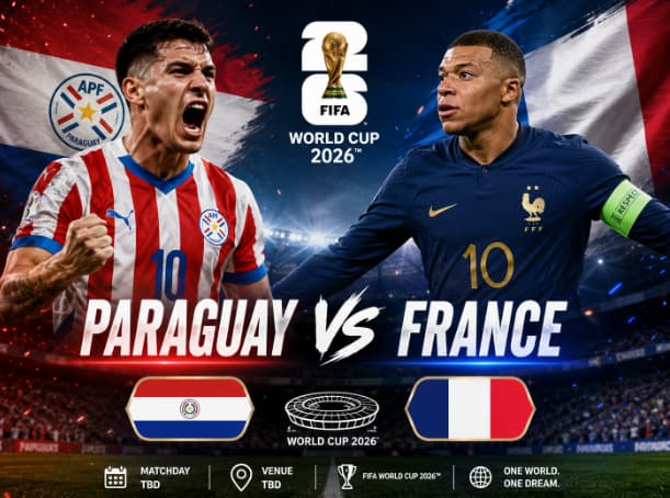 Paraguay vs France World Cup 2026