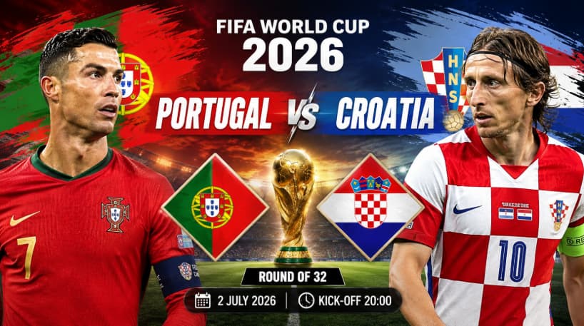 Portugal vs Croatia World Cup 2026