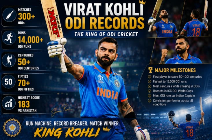 Virat Kohli ODI Records
