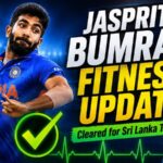 Jasprit Bumrah Fitness Update