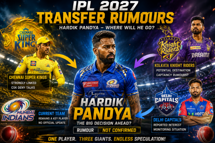 IPL 2027 Transfer News: Hardik Pandya Trade Rumours