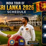 India Tour of Sri Lanka 2026 Schedule