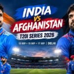 India vs Afghanistan T20I Series 2026