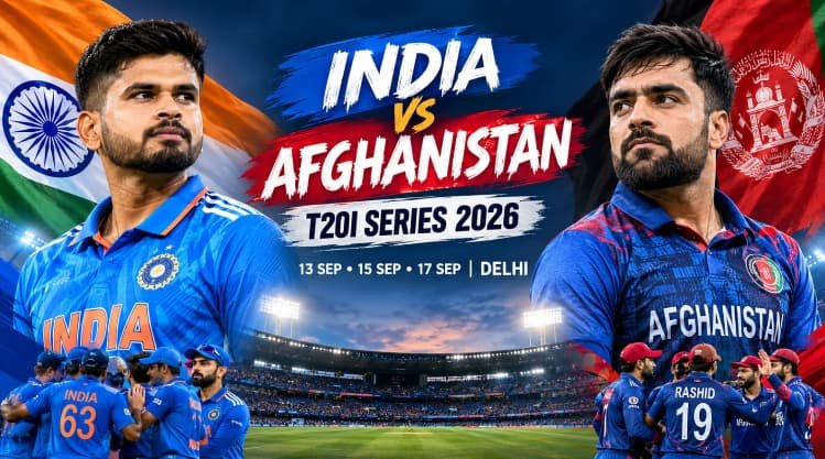 India vs Afghanistan T20I Series 2026