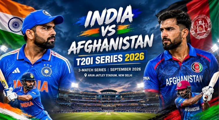 India vs Afghanistan T20I Series 2026