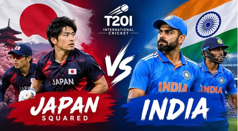 Japan Squad vs India T20I 2026